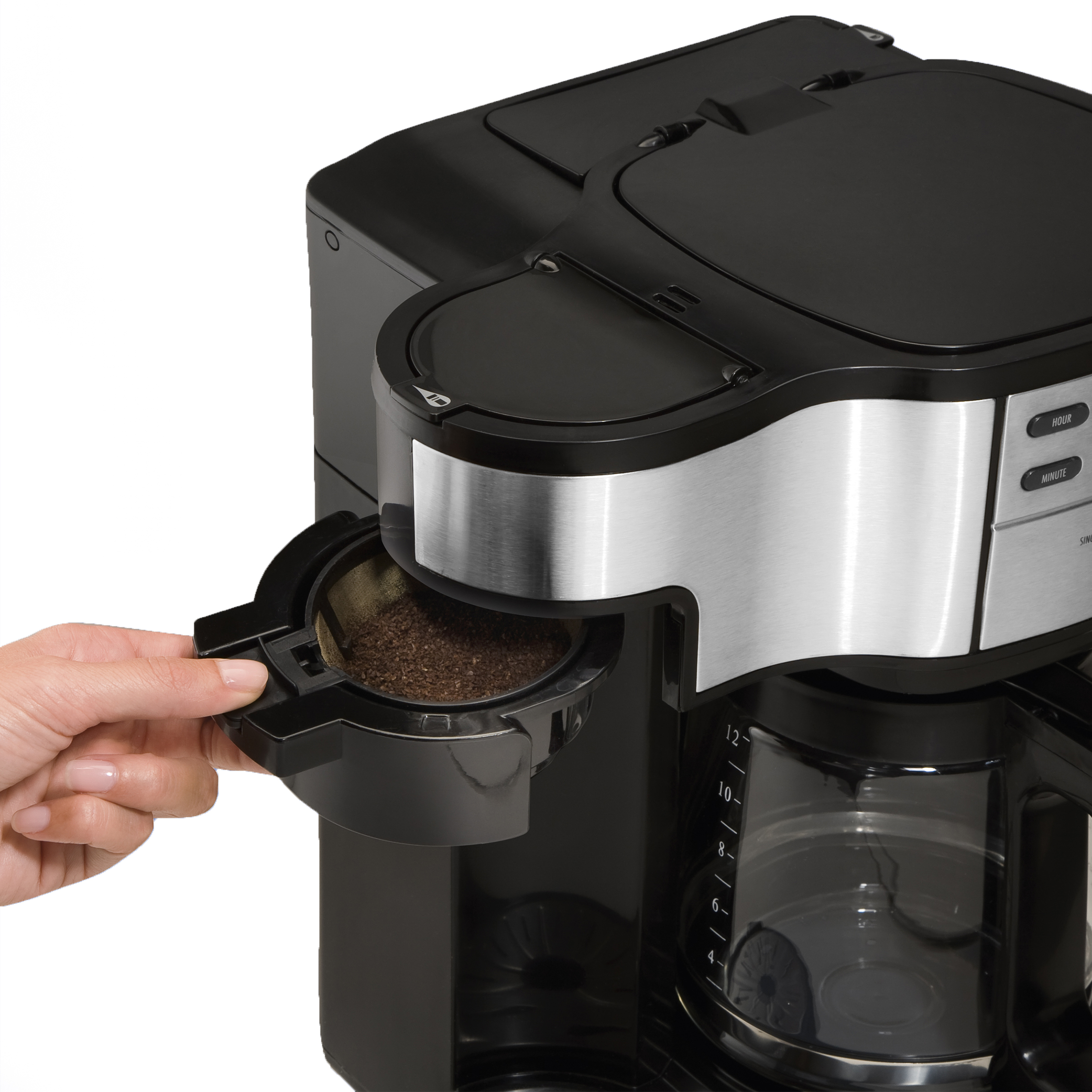 Hamilton Beach 2 Way Single Serve or 12 Cup Programmable