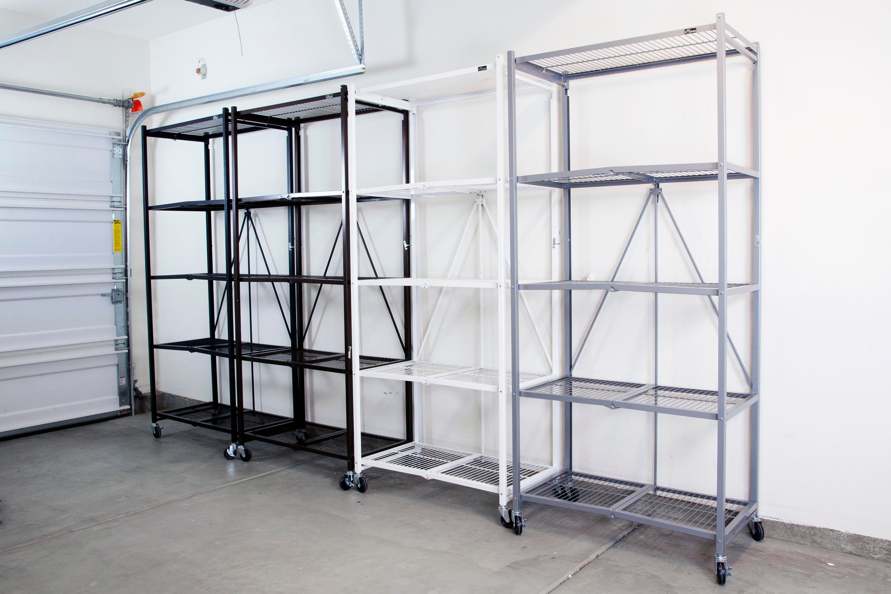 Origami 5 Tier Collapsible Household General Purpose Shelf and Rack