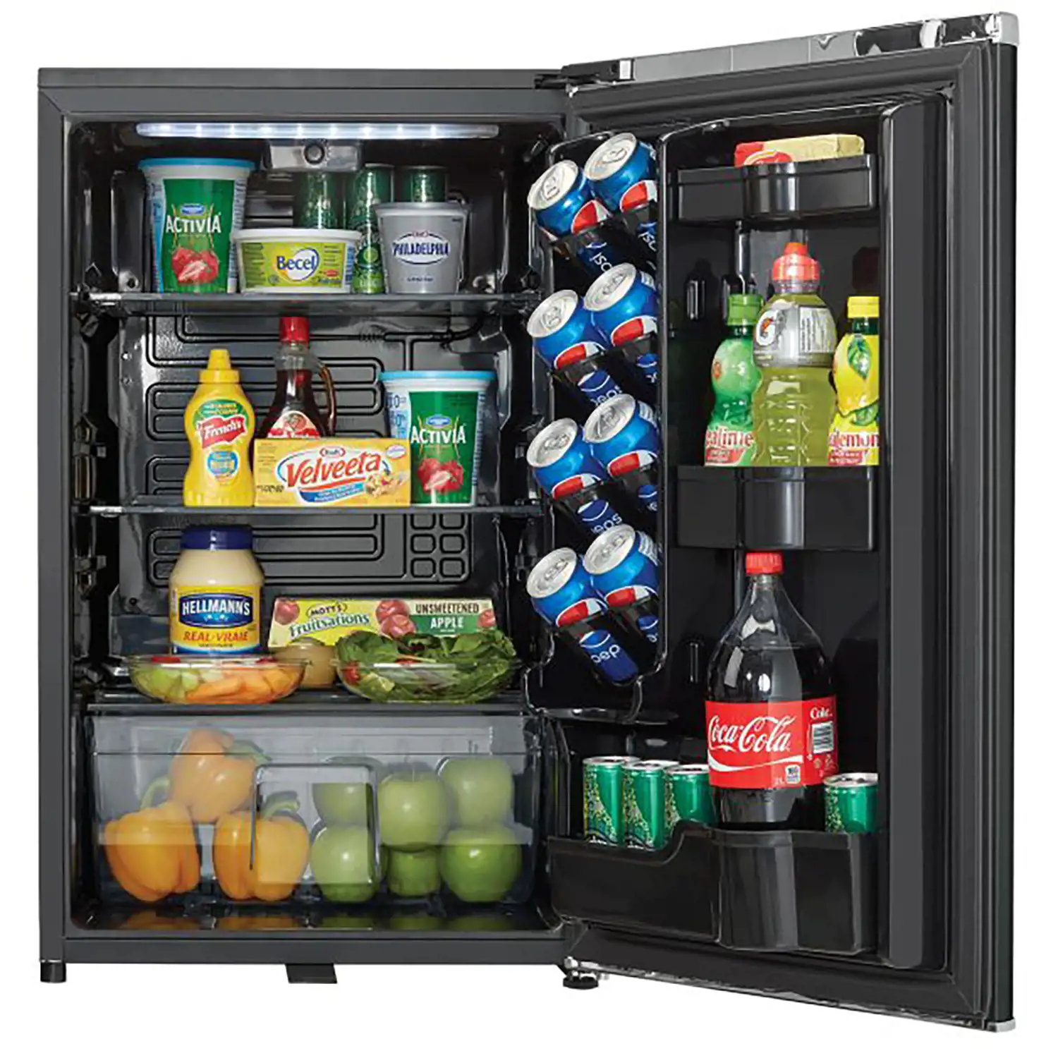 mini refrigerator with built in lock