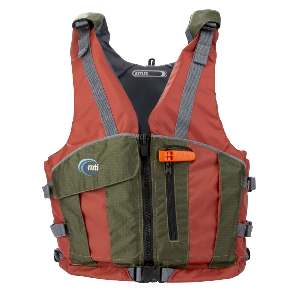 MTI Life Jackets Reflex Padded Adult XS/S Life Jacket Water Safety Vest