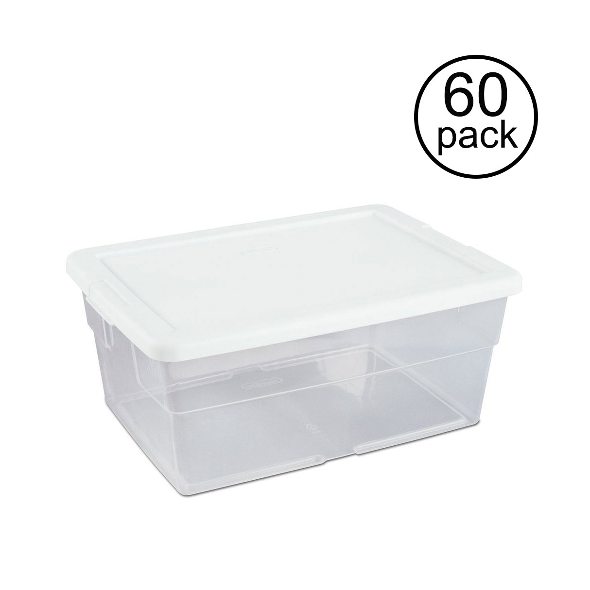clear stacking boxes